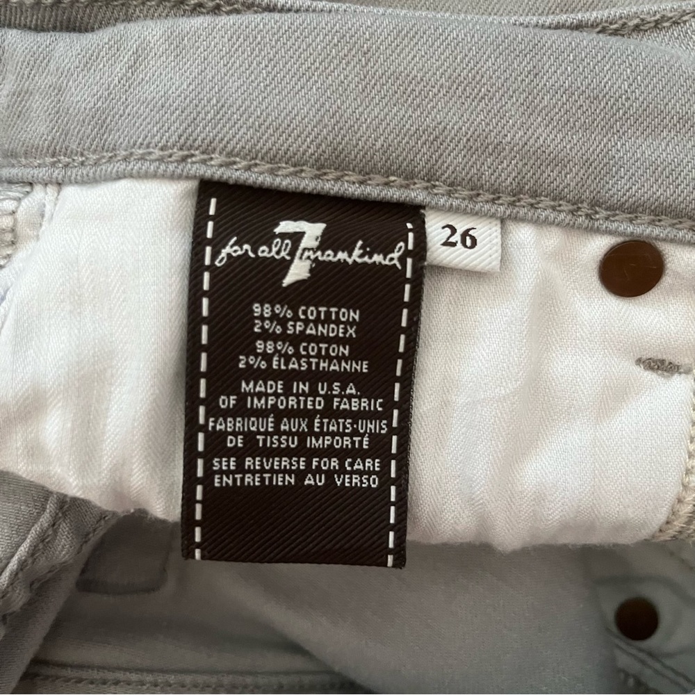 Ripped Skinny Jeans 7 for All Mankind - Picture 5 of 6